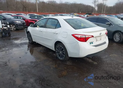 2015 Toyota Corolla S Premium z USA, uszkodzony, nr VIN 2T1BURHE5FC258353